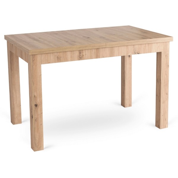 Маса SKUBI 120-160 cm Дъб Артизан