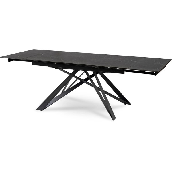 Маса MAXIME 160-240 cm Черен мрамор