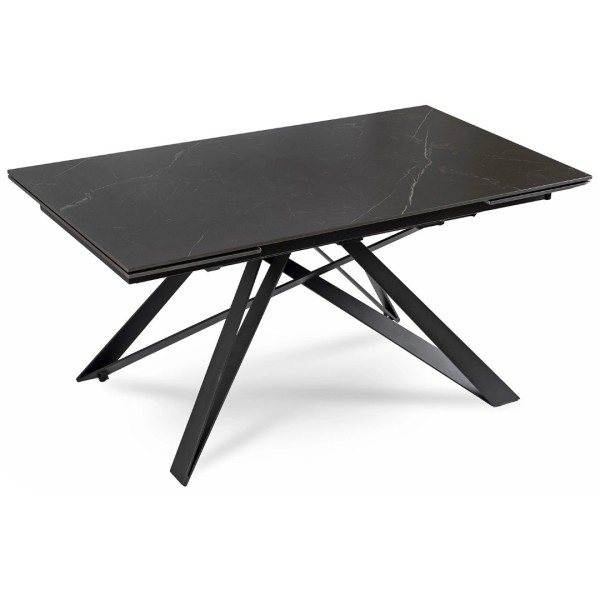 Маса MAXIME 160-240 cm Черен мрамор