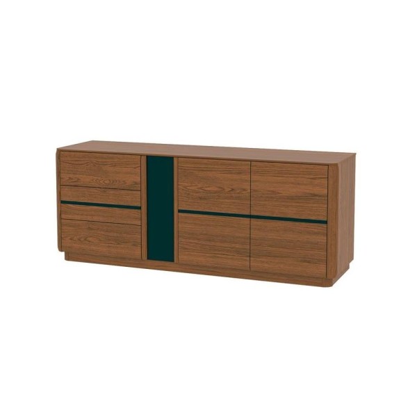 Малък шкаф с две врати и три чекмеджета 2D3SZ, колекция Jantar C