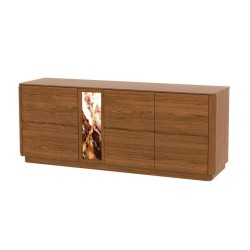 Голям шкаф с три врати 3D, колекция Jantar C Panel
