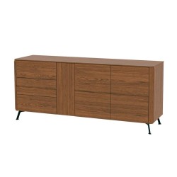Голям шкаф с две врати и три чекмеджета 2D3SZ, колекция Jantar N