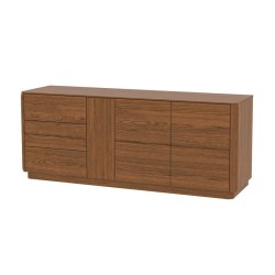 Голям шкаф с две врати и три чекмеджета 2D3SZ, колекция Jantar C