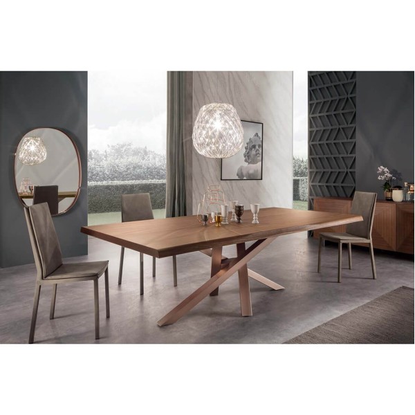 Трапезна маса Shangai Wood от Riflessi,  Италия