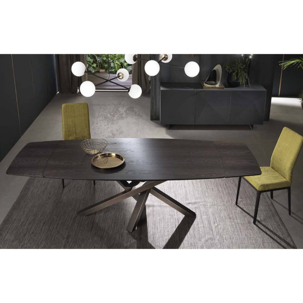 Трапезна маса Shangai Wood от Riflessi,  Италия