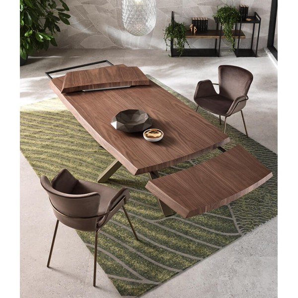 Трапезна маса Shangai Wood от Riflessi,  Италия