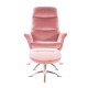 Директорски стол Nixon Velvet Anque pink