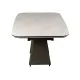 Разтегателна маса Infinity Ceramic с медна основа и плот в бежов мат
