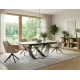 Разтегателна маса Infinity Ceramic с медна основа и бял плот