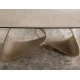 Разтегателна маса Infinity Ceramic с кашмирена основа и плот в бежов мат