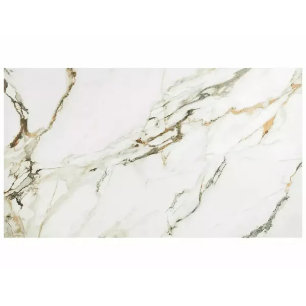 Разтегателна маса Infinity Ceramic с медна основа и бял плот