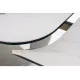Разтегателна маса Infinity Ceramic с медна основа и бял плот