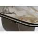 Разтегателна маса Infinity Ceramic с медна основа и бял плот