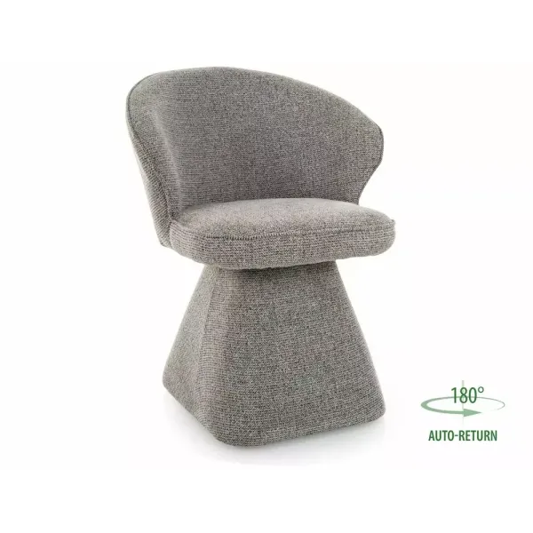 Трапезен стол Nago Noelle Сив