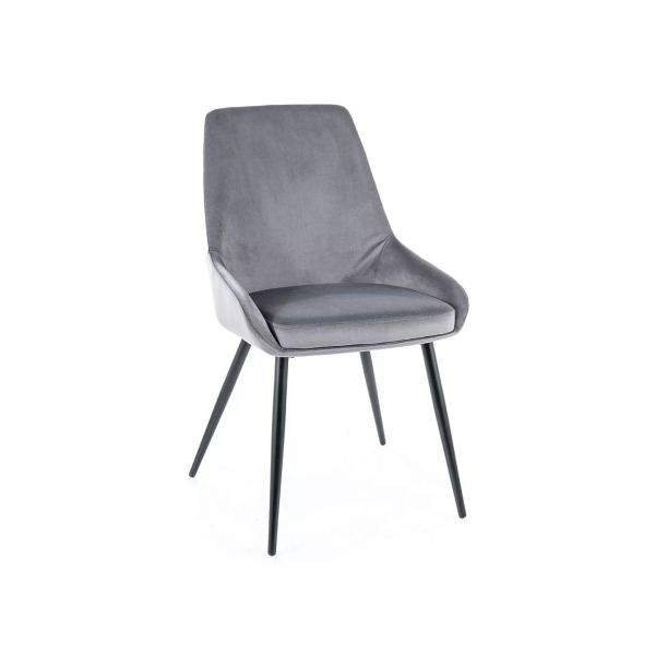 Трапезен стол Cobe - Bluvel 14 grey - на склад