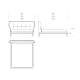 Тапицирано легло Ambra от Tonin Casa,  Италия