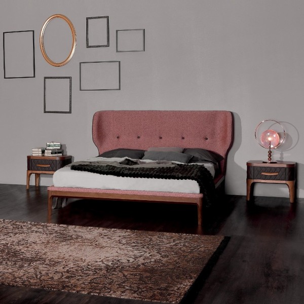 Тапицирано легло Ambra от Tonin Casa,  Италия