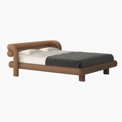 Тапицирано легло Bull от Tonin Casa,  Италия
