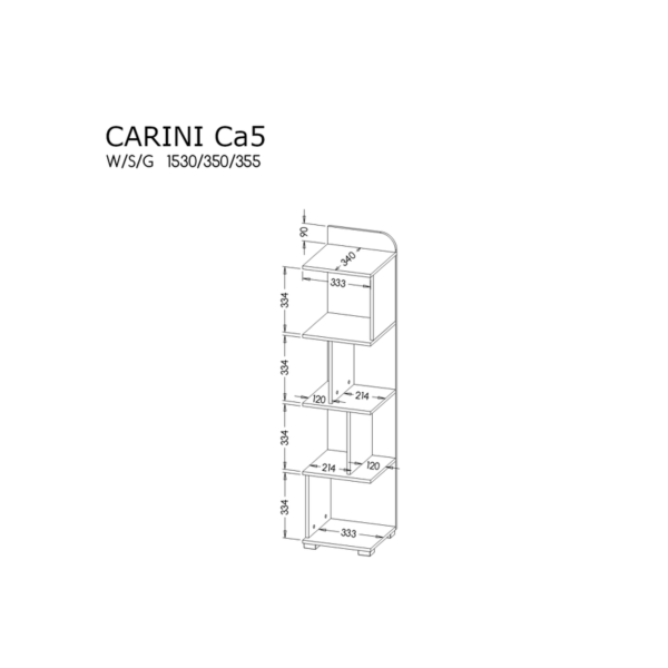 Младежки мебели серия Carini CA05 - на склад