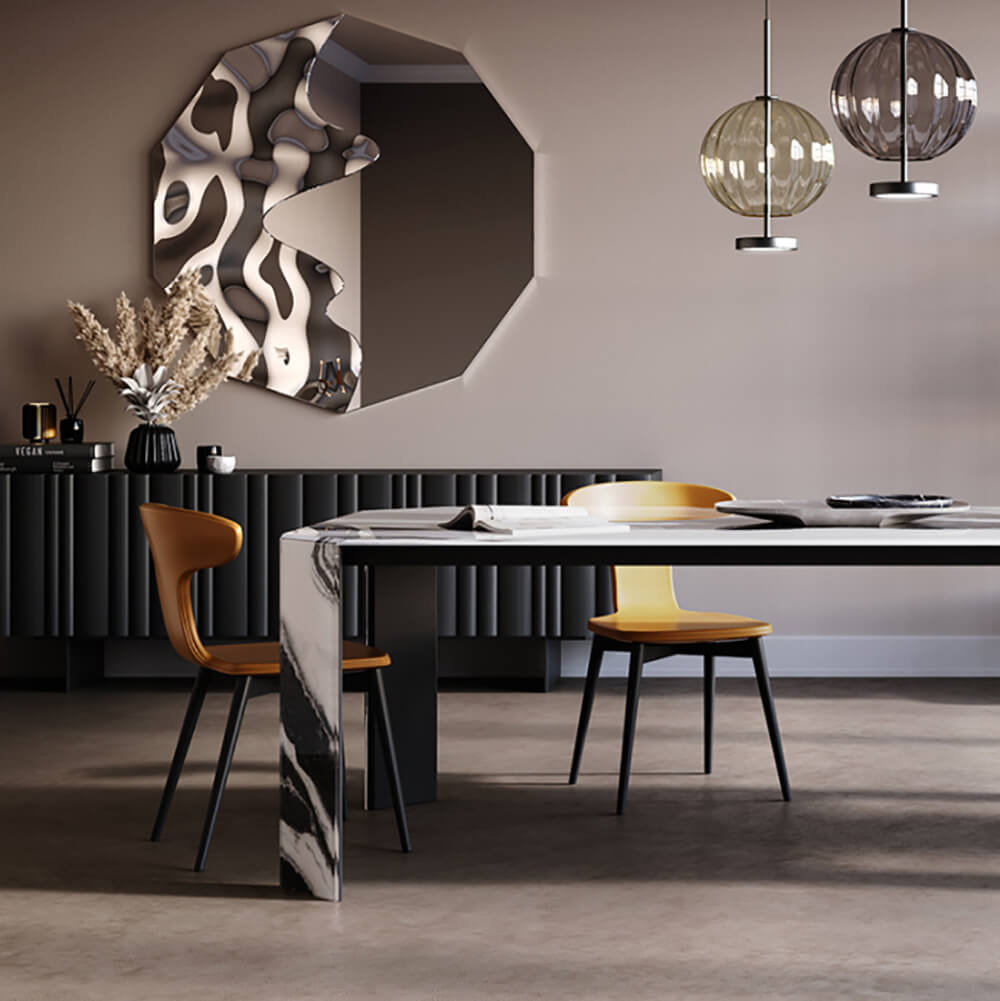 Panta Collection Table Panta Rei dining table by Tonin Casa, Italy | Esteta Interiori